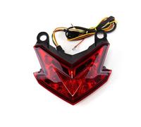 HATSVTGR Indicatori direzione Per Z800 Z125 ZX636 ZX-6R Per Ninja PRO Indicatore Direzione Luci Posteriori Lampada Posteriore Luce Freno Moto(ROSSO)