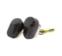 HATSVTGR Indicatori direzione Per ZX6R ZX7R ZX9R ZX636 ZZR600 ZX12R Motociclette Indicatori Direzione Lampeggianti(Fumo)