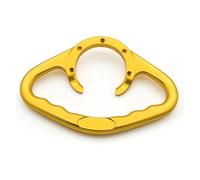 Maniglioni moto Per Kawasaki Per Ninja 250R 500R EX250 EX500 ZX6R ZX7R ZX9R ZZR600 Manopole Passeggero Moto Manopole Serbatoio Barra Di Sostegno Bracciolo Impugnatura bracciolo moto(ORO)