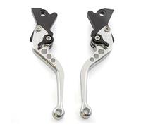 HATSVTGR Per Aprilia SX125 SX 125 2021 2022 2023 2024 Accessori Per Moto Leva Freno Frizione Regolabile Corta E Lunga(Argento 147mm)