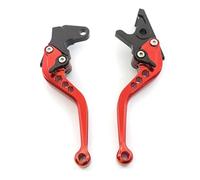 HATSVTGR per Aprilia SX125 SX 125 2021 2022 2023 2024 Accessori per Moto Leva Freno Frizione Regolabile Corta E Lunga(147mm Rosso)