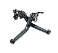 HATSVTGR per Y&amaha Tmax 500 T-Max XP 500 2001 2002 2003 2004 2005 2006 2007 Set Leve Freno Frizione Lunghe Regolabili Moto(Nero)