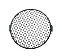 HATSVTGR Protezione lampada frontale Copritore Griglia Faro Motocicletta 6,3" Copriprotettore Della Protezione Copertura Laterale A Rete Universale Per Aprilia Choppers Cafe Racer(C)