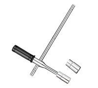 Hattba 17/19/21/23mm Tipo L Chiave a bussola Chiave a bussola Pneumatico Ruota Lug Dado Chiave a bussola Strumento Strumento di rimozione pneumatici Auto Strumento di riparazione ruote Auto Vernice