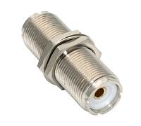 Hattba 1PC UHF SO-239 PL-259 A SO239 Femmina UHF SO239 PL259 Femmina RF Adattatore Adattatore Convertitore di Test Uhf A Uhf Connettore Adattatore