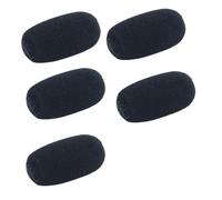 Hattba 5PCS Microfono Schiuma Copre Professionale Mic Parabrezza Protezioni Parabrezza Conference Call Studio Registrazioni Microfono Professionale Paravento Spugne