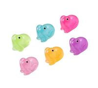 Hattba 6PCS incandescente In Dark Polpi Fish Tank Accessori Decors Per La Camera Dei Bambini E Acquario Paesaggio Enhancement Resine Creatura Mare Decori Scrivania
