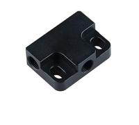 Hattba Adattatore idraulico per sdoppiatore freno idraulico in lega di alluminio resistente 1 a 2 per biciclette e sistemi di tricicli valvole di distribuzione del cavo della bici