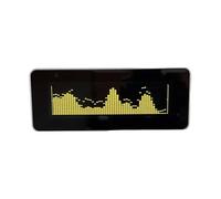 Hattba AK25664 Color Spectrum Clock migliora la versione Caratteristiche Porta di tipo C e sui tasti di navigazione del dispositivo Display dello spettro uditivo controllato a distanza