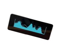 Hattba AK25664 Color Spectrum Clock migliora la versione Caratteristiche Porta di tipo C e sui tasti di navigazione del dispositivo Display dello spettro uditivo controllato a distanza