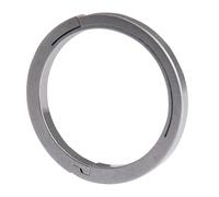 Hattba Anelli portachiavi resistenti Anelli portachiavi a spinta laterale Anelli portachiavi leggeri Portachiavi spaccati Accessori portachiavi a spinta laterale Portachiavi Split Accessori per