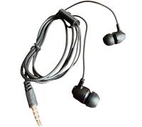Hattba Auricolari in-ear con riduzione del rumore, cuffie stereo con cavo e microfono da 3,5 mm per migliorare il suono