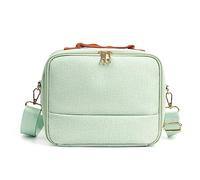 Hattba Borsa a tracolla per fotocamera DSLR CP910/1200/1300, con tracolla imbottita, antifurto, borsa a tracolla, Verde