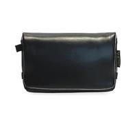 Hattba Borsa per fotocamera in PU adatta ai viaggi per modelli di fotocamere digitali ZV 1F G7X con custodia resistente in PU e design alla moda con tracolla regolabile, Borsa nera