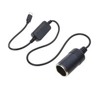 Hattba Cavo adattatore USB tipo C da 5 V a 12 V per presa auto con connettore USB per adattatore connettore elettronico del veicolo