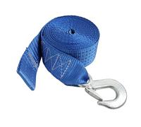 Hattba Cinghia per verricello con gancio per veicoli da traino, ricambio resistente, accessori per rimorchi per barche, 19,7/26,2/10 m