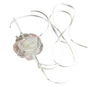 Hattba Collana girocollo alla moda gotica con ciondolo a forma di rosa e fiore, catena girocollo regolabile da sposa per donne e signore coreano alla moda, Misura unica, come descritto, come descritto