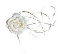 Hattba Collana girocollo alla moda gotica con ciondolo a forma di rosa e fiore, catena girocollo regolabile da sposa per donne e signore coreano alla moda, Misura unica, come descritto, come descritto