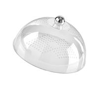 Hattba Coperture per alimenti per interni ed esterni, protezione da tavolo, rete contro mosche, mosche, piatti, frutta, verdura, trasparente, protezione per alimenti all'aperto