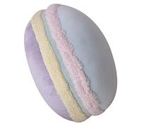 Hattba Cuscino rotondo in peluche cuscino in vita colore macaron morbidi cuscini per casa camera da letto ufficio sedia divano schienale per cuscini rotondi cuscini da camera da letto