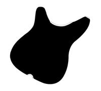 Hattba Custodia protettiva per chitarra elettrica, con stampa, custodia protettiva lavabile, Nero