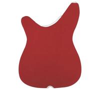 Hattba Custodia protettiva per chitarra elettrica, con stampa, custodia protettiva lavabile, Rosso