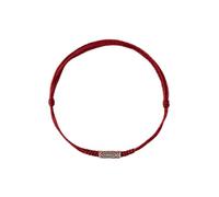 Hattba Elegante cordino rosso con ciondolo a forma di pesce. Braccialetto intrecciato unico per aggiungere un tocco di fortuna al tuo abbigliamento regalo per festival, Misura unica, come descritto