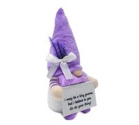Hattba Giocattolo emotivo di supporto peluche a tema lavanda per un tocco calmante e decorativo nello spazio vitale calmante bambola lavanda