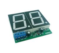 Hattba Modulo digitale RS485 LED a 1,8 pollici programmabile per DC12V 24V Temperatura e umidità Lettura Sensori di umidità di temperatura