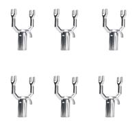 Hattba Supporto per rami in lega di alluminio, 6 pezzi, per la stabilità degli alberi da frutto e la protezione della crescita giovanile