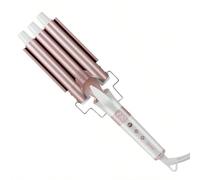 Hatteker Ferro Professionale per Arricciare i Capelli, Piastra per Onde, Display LED, Piastra Lisciante Donna, Strumenti per Acconciature ABS