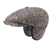 Hatteras Donegal Earflaps Cap by Stetson beige-blu 61 cm