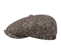 Hatteras Donegal Tweed Cap by Stetson grigio 56 cm