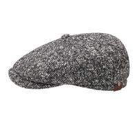 Hatteras Donegal Tweed Cap by Stetson nero 61 cm