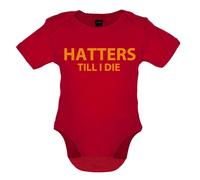 Hatters fino A I Die - T-Shirt / Body - Luton Kenilworth Ventola Giocatore FC