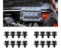 HattusaShield 16 clip in plastica per copribatteria auto, LR024316, foro da 9 mm, accessori per finiture interne, per Land Rover, Range Rover, Discovery Evoque