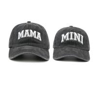 Hatwell Mama and Mini Cappelli, Mommy and Me Hat, Madre Figlia, Regalo coordinato mamma e bambino, set di cappellini da baseball genitore-figlio