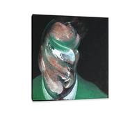 Hau3sh3a Francis Bacon Stampe su tela Studia per il capo di Lucian Freud Poster Riproduzioni su tela Quadri Famosi Arte Murale Decorazioni Murali Moderne85x70cm(33x27in) Con cornice