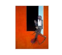 Hau3sh3a Francis Bacon Stampe su tela Studia per un ritratto marzo 1991 Poster Riproduzioni su tela Quadri Famosi Arte Murale Decorazioni Murali Moderne100x70cm(33x28in) Senza cornice