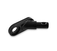 hauck Accoppiatore per Rimorchio Bici Bambini Dryk Duo, Dryk Duo Plus e Bike N Walk Duo - Gancio di Traino Bici Stabile e Resistente - Facile da Fissare alla Bicicletta - Metallo Nero