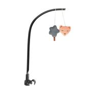 hauck Arco Giochi Neonato, Orso - Compatibile Solo con Sdraietta Highchair Bouncer (Non Adatto ad Altri Modelli) - Con Sonagli e Squeak - Facile da Fissare - Ruotevole