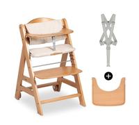 Hauck Beta+ Seggiolone Evolutivo con Cuscino e Vassoio Natural
