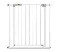 hauck Cancelletto di Sicurezza per Bambini Open N Stop KD - Per Aperture da 75 a 80 cm - Fissaggio a Pressione, Estensibile - Per Porte e Scale - Bianco, Metallo