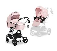 hauck Pram Vision X Set Silver Rosa Melange