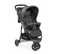 hauck Passeggino 3 Ruote Citi Neo 2 - Passeggino Leggero 22 kg Portata, Pieghevole con Una Mano - Ultraleggero solo 7,3kg - Passeggino Compatto Reclinabile, dalla Nascita - Cestino Fino a 3Kg - Grigio