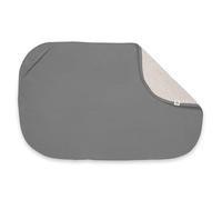 hauck Coprifasciatoio e Asciugamano Neonato - Telo in Mussola e Spugna Traspirante, Lavabile a 60°C - Adatto al Fasciatoio Change N Clean di Hauck - Copri Fasciatoio Neonato Unisex - Grigio scuro