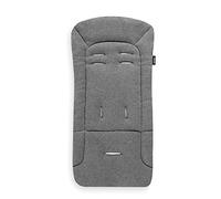 Hauck Copriseduta Passeggino Universale - Coprisedile Antisudore in Cotone, Traspirante, Morbido e Facile da Fissare - Utilizzabile in Estate e in Inverno - Grigio Charcoal