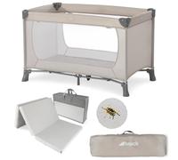 hauck Dream N Play Culla da Campeggio con Materasso e Zanzariera - Box Bambini Pieghevole con Borsa da Trasporto - Leggera e Compatta