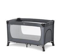 hauck Dream N Play Plus, lettino da viaggio per neonati e bambini, con portello piccolo, borsa da viaggio, leggera, pieghevole veloce e compatta, 120 x 60 cm, dalla nascita fino a 15 kg, colore