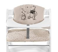 hauck Highchair Pad Select, Disney Winnie the Pooh Beige Jersey - Cuscino per Bambini 6-36 Mesi - Accessorio Compatibile con Seggiolone Pappa Alph Bet Arketa - Antiscivolo e Imbottitura Soffice